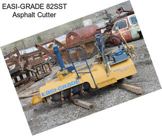 EASI-GRADE 82SST Asphalt Cutter