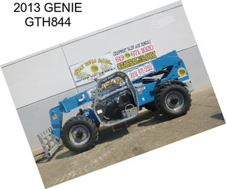 2013 GENIE GTH844