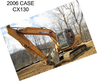2006 CASE CX130
