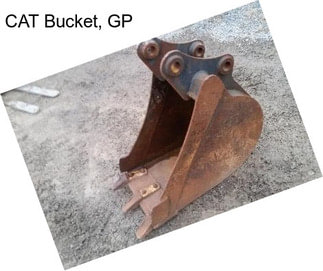 CAT Bucket, GP