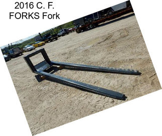 2016 C. F. FORKS Fork