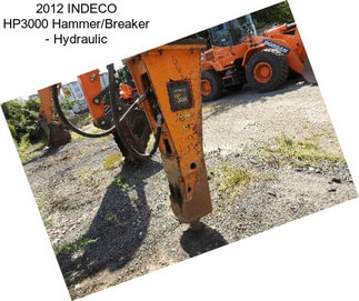 2012 INDECO HP3000 Hammer/Breaker - Hydraulic