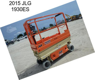 2015 JLG 1930ES