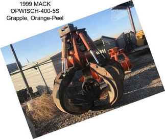 1999 MACK OPWISCH-400-5S Grapple, Orange-Peel