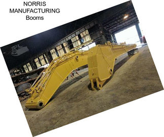 NORRIS MANUFACTURING Booms