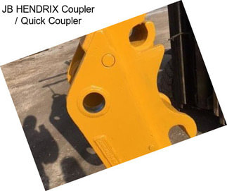 JB HENDRIX Coupler / Quick Coupler