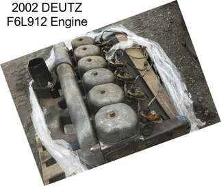 2002 DEUTZ F6L912 Engine