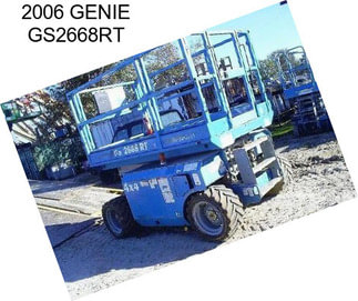2006 GENIE GS2668RT