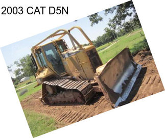 2003 CAT D5N