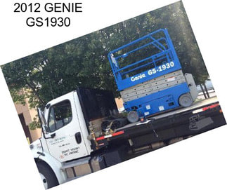 2012 GENIE GS1930