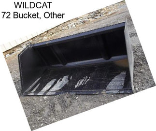 WILDCAT 72 Bucket, Other