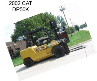 2002 CAT DP50K