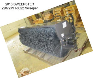 2016 SWEEPSTER 22072MH-0022 Sweeper