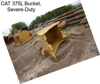 CAT 375L Bucket, Severe-Duty