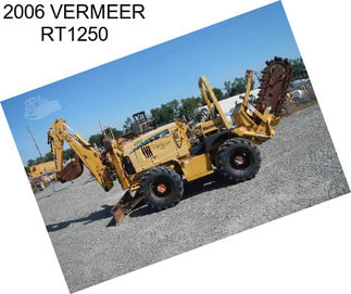 2006 VERMEER RT1250