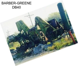 BARBER-GREENE DB40
