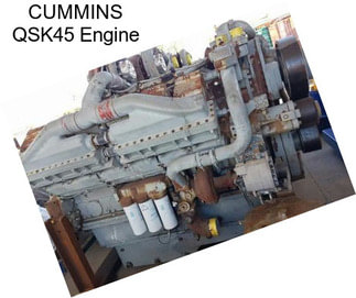 CUMMINS QSK45 Engine