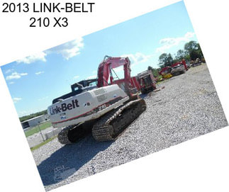 2013 LINK-BELT 210 X3