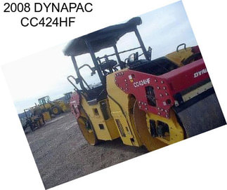 2008 DYNAPAC CC424HF