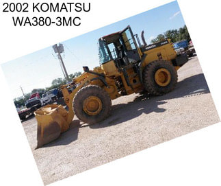 2002 KOMATSU WA380-3MC