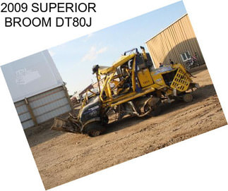 2009 SUPERIOR BROOM DT80J