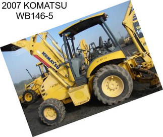 2007 KOMATSU WB146-5