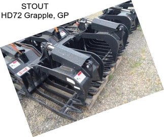 STOUT HD72 Grapple, GP