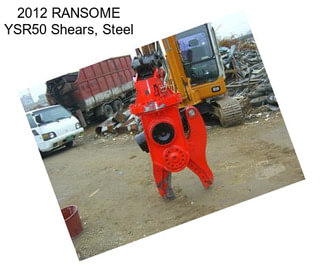 2012 RANSOME YSR50 Shears, Steel