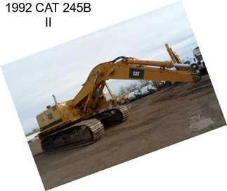 1992 CAT 245B II