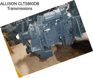 ALLISON CLT5860DB Transmissions