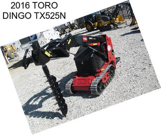 2016 TORO DINGO TX525N