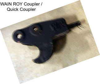 WAIN ROY Coupler / Quick Coupler