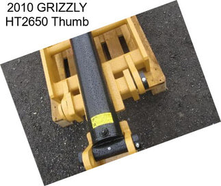 2010 GRIZZLY HT2650 Thumb