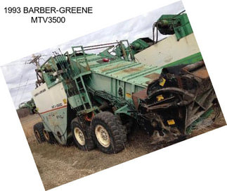 1993 BARBER-GREENE MTV3500