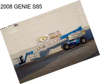 2008 GENIE S85