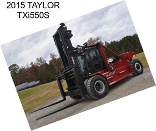 2015 TAYLOR TXi550S