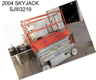 2004 SKYJACK SJIII3219