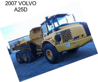 2007 VOLVO A25D