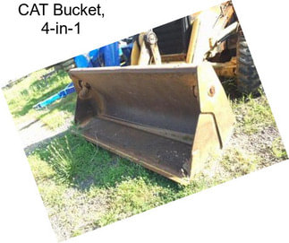 CAT Bucket, 4-in-1