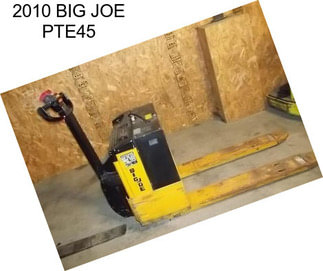 2010 BIG JOE PTE45