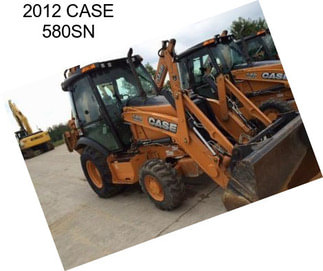 2012 CASE 580SN