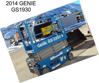 2014 GENIE GS1930