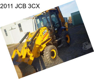 2011 JCB 3CX