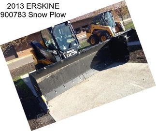 2013 ERSKINE 900783 Snow Plow