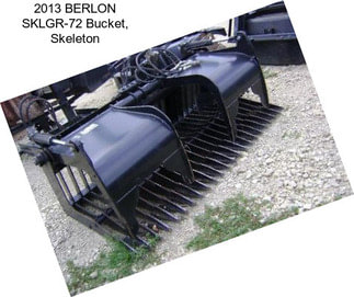 2013 BERLON SKLGR-72 Bucket, Skeleton