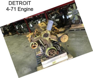 DETROIT 4-71 Engine