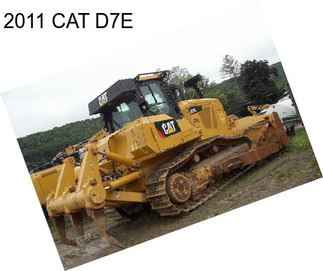 2011 CAT D7E