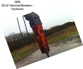 NPK E212 Hammer/Breaker - Hydraulic