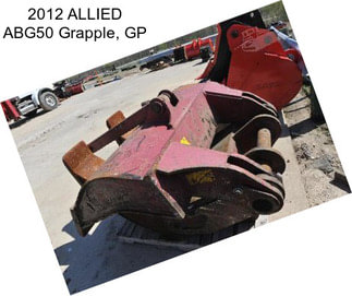 2012 ALLIED ABG50 Grapple, GP