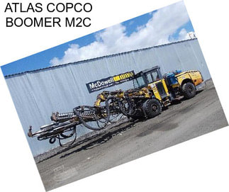 ATLAS COPCO BOOMER M2C